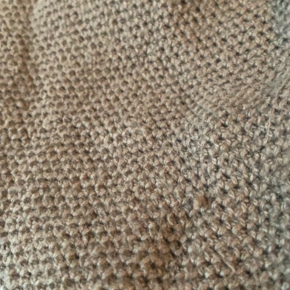 Green Madewell Sweater w/ Crossed Opening in Back - Picture 9 of 11